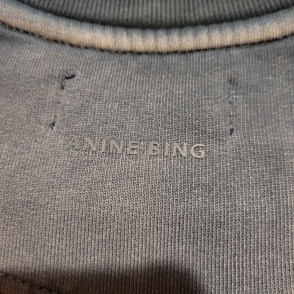 Anine Bing Jaci Sweatshirt Hamburg is a Myth NWT - Picture 7 of 7
